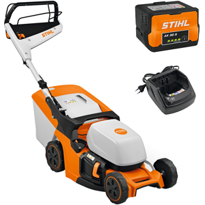 STIHL RMA 443 V - Tagliaerba semovente con batteria AK 30 S - 36V 5Ah - Taglio 41 cm STIHL RMA 443 V - Tagliaerba semovente con batteria AK 30 S - 36V 5Ah - Taglio 41 cm