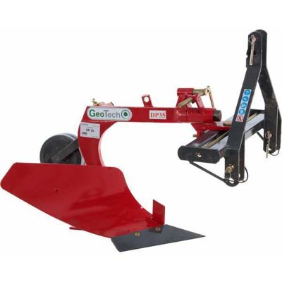GeoTech DP35 - Aratro monovomere - Spostamento manuale a vite - Per trattori con attacco a tre punti GeoTech DP35 - Aratro monovomere - Spostamento manuale a vite - Per trattori con attacco a tre punti