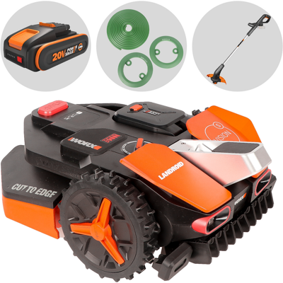 Marca Worx Landroid Vision S250 Robot Tagliaerba - Intelligente, 250 m² Marca Worx Landroid Vision S250 Robot Tagliaerba - Intelligente, 250 m²