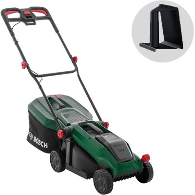 Bosch Rotak18V-34 - Tagliaerba a batteria - Taglio 34 cm - SENZA BATTERIE E CARICABATTERIE Bosch Rotak18V-34 - Tagliaerba a batteria - Taglio 34 cm - SENZA BATTERIE E CARICABATTERIE