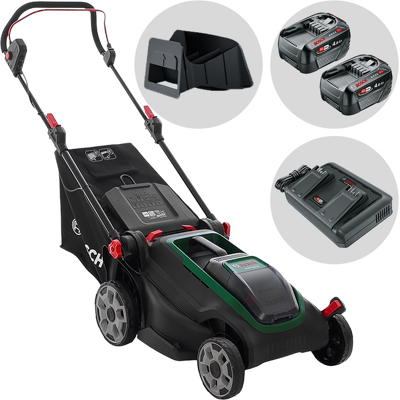 Bosch Rotak18V2-43 - Tagliaerba a batteria - 2X18V/4Ah - Taglio 43 cm Bosch Rotak18V2-43 - Tagliaerba a batteria - 2X18V/4Ah - Taglio 43 cm