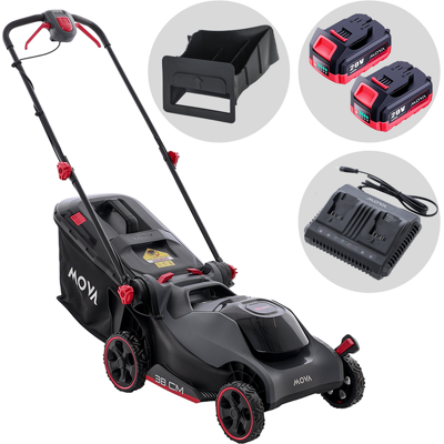 MOVA GL415 - Tagliaerba a batteria - 40V 4Ah - Taglio 38 cm MOVA GL415 - Tagliaerba a batteria - 40V 4Ah - Taglio 38 cm