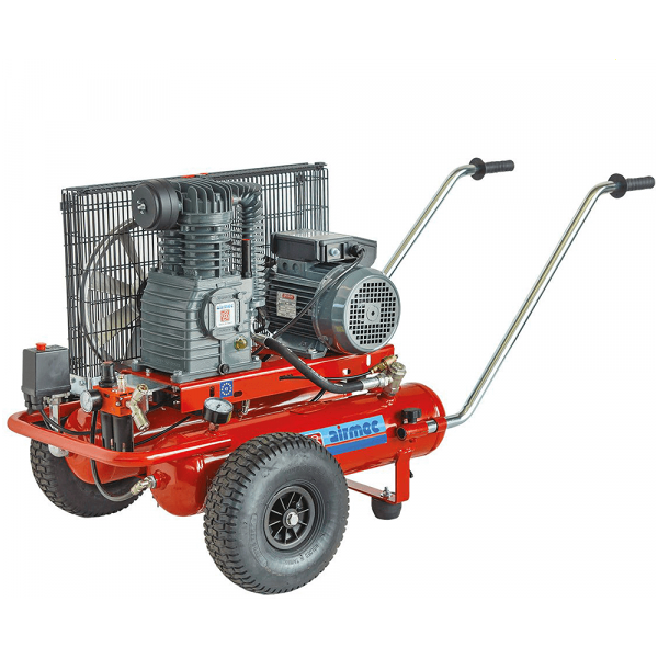 airmec 410 l/min - motocompressore con motore elettrico - compressore da cantiere