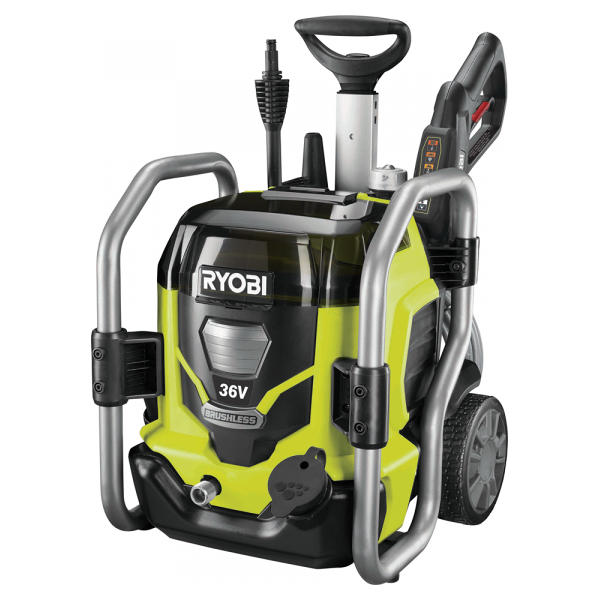 ryobi rpw36120hi - idropulitrice a batteria portatile - 36v - 120 bar - 320 l/h - senza batteria e caricabatterie