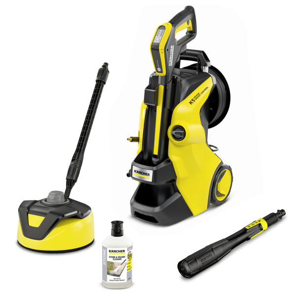 karcher k5 premium smart control home + home kit - idropulitrice  -145 bar max - 500 lt/min- bluetooth e app home & garden