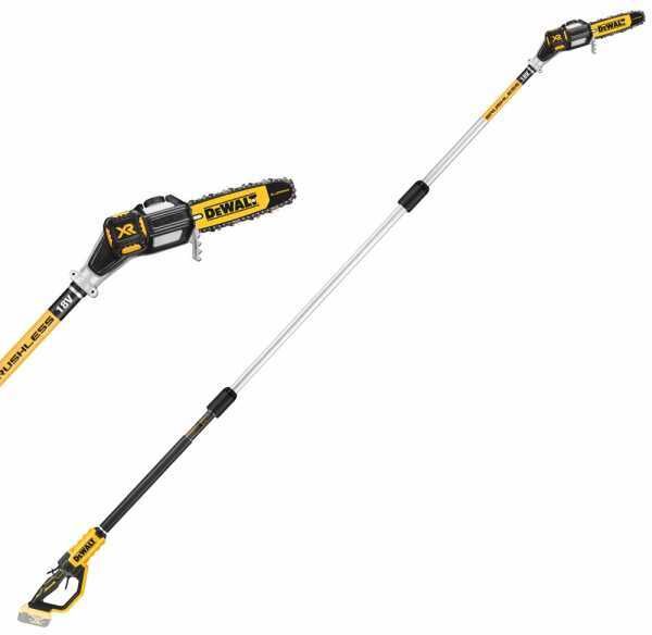 potatore a batteria telescopico elettrico dewalt dcmps567n-xj - senza batterie e caricabatterie