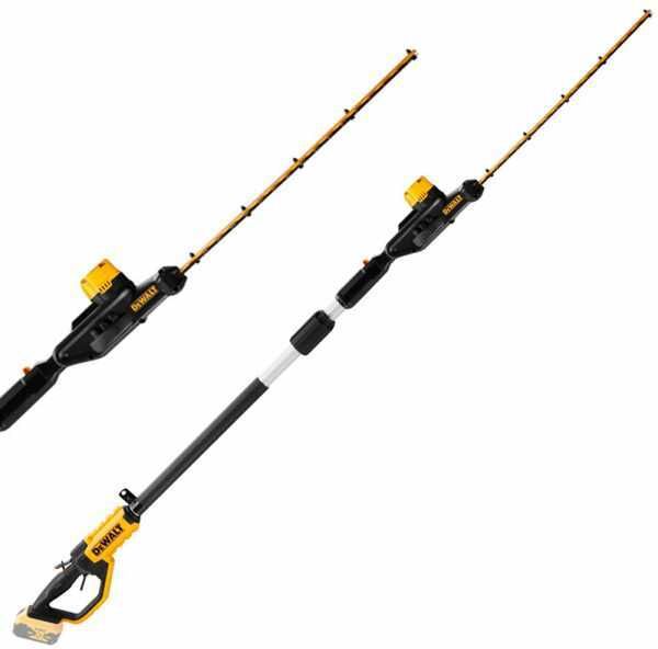 tagliasiepi elettrico orientabile dewalt dcmph566n-xj - senza batterie e caricabatterie