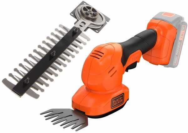 black & decker b&dbcss18d1w - forbice tagliaerba a batteria - tagliasiepi - senza batteria e caricabatterie