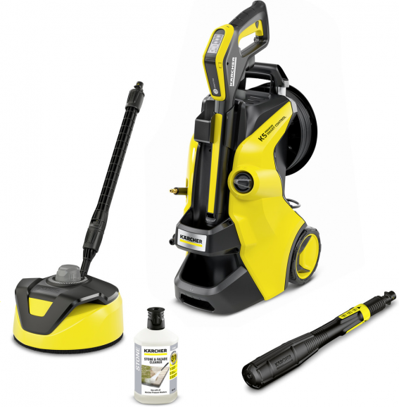 karcher k5 premium smart control home + home kit - idropulitrice  -145 bar max - 500 lt/min- bluetooth e app home & garden