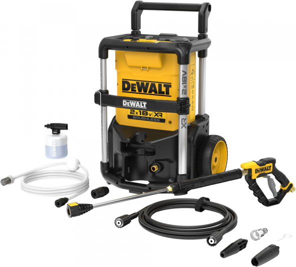 dewalt dcmpw1600n-xj - idropulitrice a batteria - 110 bar - 5.5 l/min - senza batteria e caricabatterie