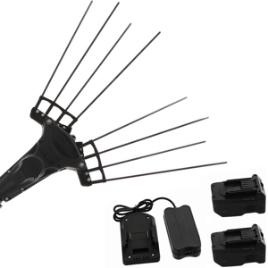 Pettine vibratore Zanon Albatros PRATIK C/AL 300 con batteria al litio - 36V-5Ah 2x Pettine vibratore Zanon Albatros PRATIK C/AL 300 con batteria al litio - 36V-5Ah 2x