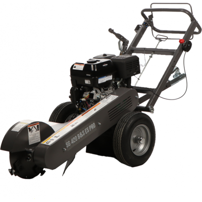 BlackStone SG 420 B&S ES PRO - Trituratore di ceppi - 420cc, chassis in acciaio, avviamento elettrico BlackStone SG 420 B&S ES PRO - Trituratore di ceppi - 420cc, chassis in acciaio, avviamento elettrico