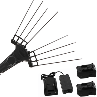 Pettine vibratore Zanon Albatros PRATIK C/AL 300 con batteria al litio - 36V-5Ah 2x Pettine vibratore Zanon Albatros PRATIK C/AL 300 con batteria al litio - 36V-5Ah 2x