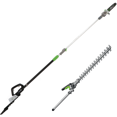 Sistema di potatura a batteria EGO 56V - Bastone estensibile, Lama doppia Sistema di potatura a batteria EGO 56V - Bastone estensibile, Lama doppia