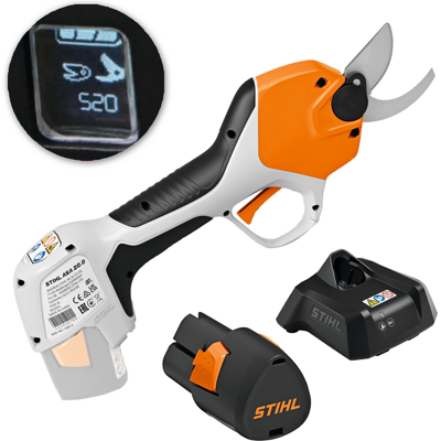 STIHL ASA 20 - Forbice da potatura con batteria AS - 10.8V 2.6Ah STIHL ASA 20 - Forbice da potatura con batteria AS - 10.8V 2.6Ah