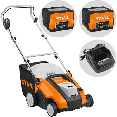STIHL RLA 240 - Arieggiatore con 2 batterie AK 30 S - 2x 36V 5Ah STIHL RLA 240 - Arieggiatore con 2 batterie AK 30 S - 2x 36V 5Ah