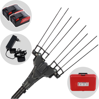 Zanon Murcielago X Lazer AL-300 - Abbacchiatore a batteria - Asta telescopica 220 - 350 cm - 18V 10Ah Zanon Murcielago X Lazer AL-300 - Abbacchiatore a batteria - Asta telescopica 220 - 350 cm - 18V 10Ah
