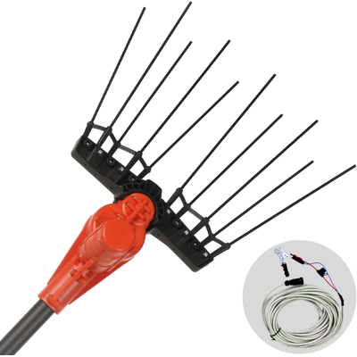 Attila Power10.2 - Abbacchiatore elettrico a batteria - 200 - 300 cm - Asta alluminio + prolunga Attila Power10.2 - Abbacchiatore elettrico a batteria - 200 - 300 cm - Asta alluminio + prolunga