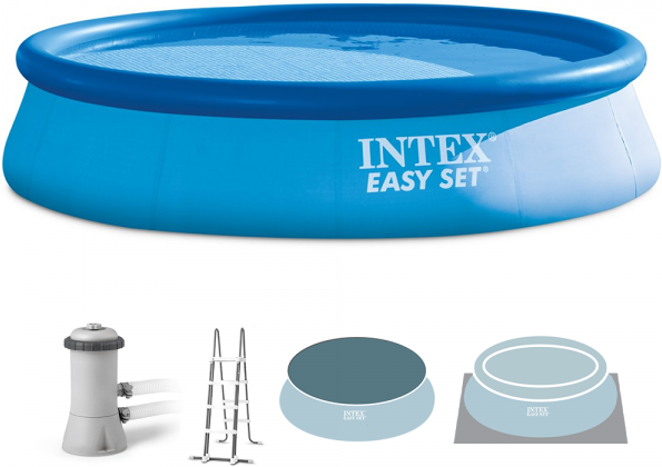 piscina gonfiabile intex easy set 26168np