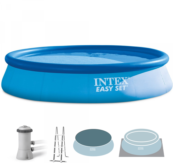 piscina gonfiabile intex easy set 26166np