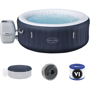 Bestway Lay-Z-Spa Miami AirJet 6001C blu - Ø180x66 cm - Piscina idromassaggio spa per 3-4 Persone Bestway Lay-Z-Spa Miami AirJet 6001C blu - Ø180x66 cm - Piscina idromassaggio spa per 3-4 Persone