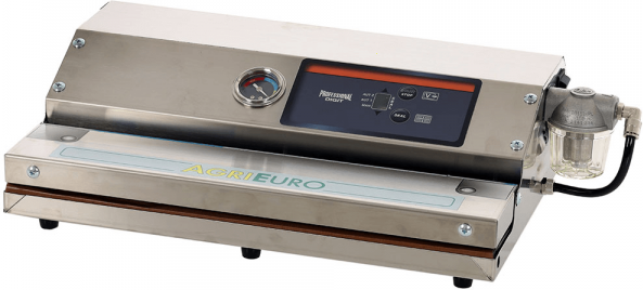 agrieuro premium macchina per sottovuoto professionale euro 420 inox - 3 programmi