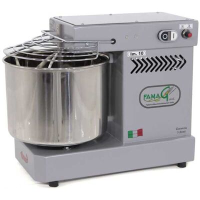 Famag IM 10/230 10 Velocità Silver - Impastatrice a spirale 10 Kg Famag IM 10/230 10 Velocità Silver - Impastatrice a spirale 10 Kg