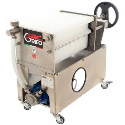 Grifo Professional FCP30-Olio - Filtro a cartoni per olio carrellato - Pompa in INOX Grifo Professional FCP30-Olio - Filtro a cartoni per olio carrellato - Pompa in INOX
