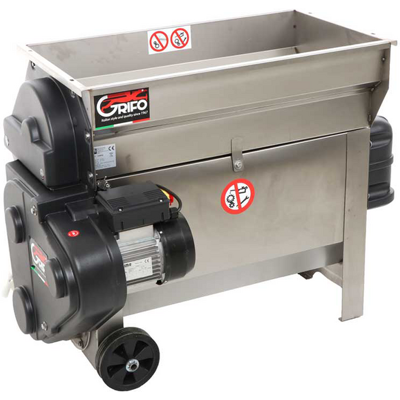 Grifo DVEP20I - Diraspatrice elettrica a vasca - Con protezioni incluse Grifo DVEP20I - Diraspatrice elettrica a vasca - Con protezioni incluse