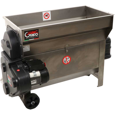 Grifo DVEP30I - Diraspatrice elettrica a vasca - Con protezioni incluse Grifo DVEP30I - Diraspatrice elettrica a vasca - Con protezioni incluse