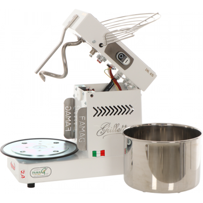 Famag Grilletta IM 6S/230 1 Velocità - Impastatrice a spirale 6 Kg con testa sollevabile Famag Grilletta IM 6S/230 1 Velocità - Impastatrice a spirale 6 Kg con testa sollevabile