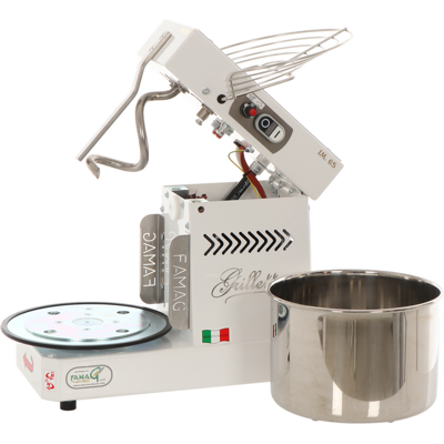 Famag Grilletta IM 6S/230 10 Velocità - Impastatrice a spirale 6 Kg con testa sollevabile Famag Grilletta IM 6S/230 10 Velocità - Impastatrice a spirale 6 Kg con testa sollevabile