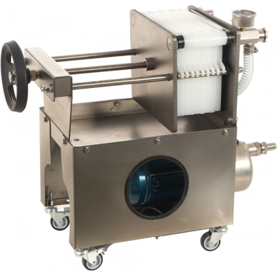 Grifo Professional Inox 10 - Filtro per vino a cartoni e piastre - Pompa enologica Grifo Professional Inox 10 - Filtro per vino a cartoni e piastre - Pompa enologica