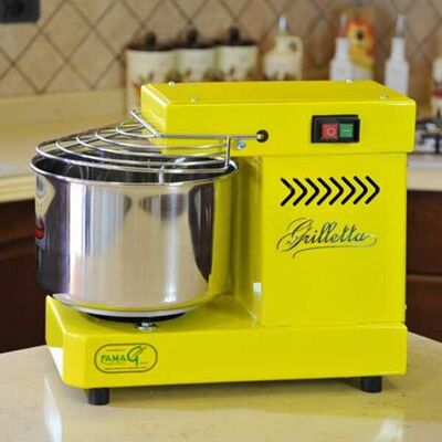 Famag Grilletta IM 5/230 1 Velocità Color Giallo - Impastatrice a spirale 5 Kg Famag Grilletta IM 5/230 1 Velocità Color Giallo - Impastatrice a spirale 5 Kg
