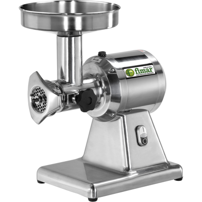 Fimar TC12S - Tritacarne elettrico - 230 V - 1 HP - Gruppo macinazione in INOX - Senza inversione di marcia Fimar TC12S - Tritacarne elettrico - 230 V - 1 HP - Gruppo macinazione in INOX - Senza inversione di marcia