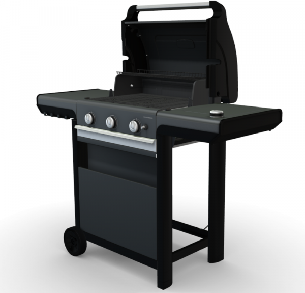 campingaz 3 series select s - barbecue a gas - con forno e griglia - culinary modular- tecnologia istaclean aqua basic