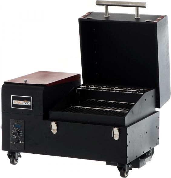 royal food pelletto  140 w - barbecue portatile a pellet