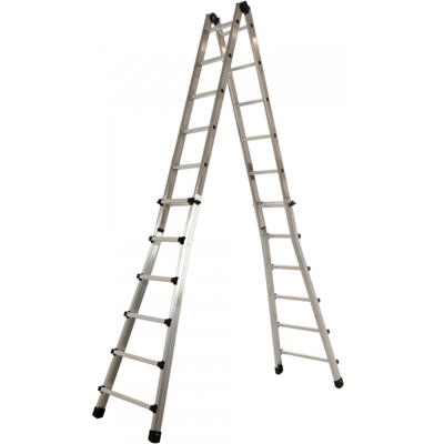 Marchetti Black 66, 2x12 gradini, 6.30 m - Scala telescopica in alluminio - Altezza stimata operativa 7.30 m Marchetti Black 66, 2x12 gradini, 6.30 m - Scala telescopica in alluminio - Altezza stimata operativa 7.30 m
