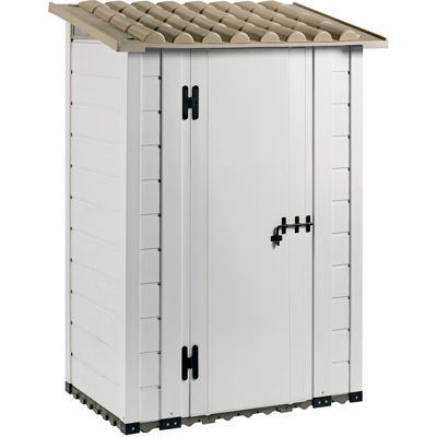 Garofalo Tuscany 100 - Casetta da giardino - Con tetto monofalda - 122.5x82.5x201 cm Garofalo Tuscany 100 - Casetta da giardino - Con tetto monofalda - 122.5x82.5x201 cm