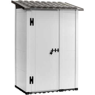 GAROFALO - Urban 100 - Grigio - Casetta da giardino GAROFALO - Urban 100 - Grigio - Casetta da giardino