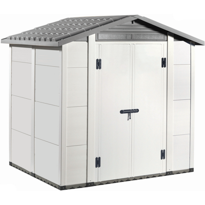 Garofalo Urban 200 - Casetta da giardino - Con porta a doppia anta - 202.5x162.5x216 cm Garofalo Urban 200 - Casetta da giardino - Con porta a doppia anta - 202.5x162.5x216 cm