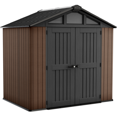 Keter Stronghold 8X6 - Casetta da giardino - Con porta a doppia anta - 249x178x241 cm Keter Stronghold 8X6 - Casetta da giardino - Con porta a doppia anta - 249x178x241 cm