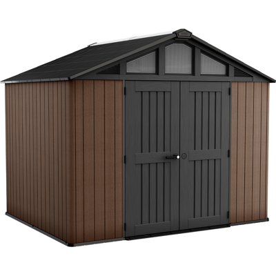 Keter Stronghold 10X8 - Casetta da giardino - Con porta a doppia anta - 305x243x251 cm Keter Stronghold 10X8 - Casetta da giardino - Con porta a doppia anta - 305x243x251 cm