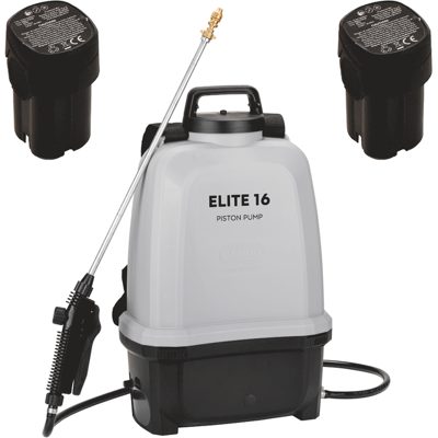 Volpi ELITE 16 - Pompa irroratrice a zaino a batteria - 2X 14.4V 2Ah - 8 bar Volpi ELITE 16 - Pompa irroratrice a zaino a batteria - 2X 14.4V 2Ah - 8 bar