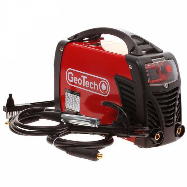 saldatrice inverter a elettrodo a corrente continua geotech wm-180 f - 180 a - con kit mma