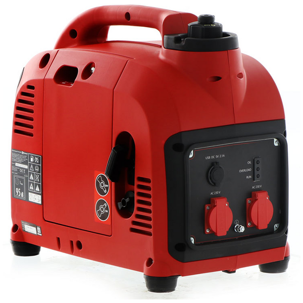 Einhell TC-IG 2000 - Generatore di corrente inverter a benzina 2 kW - Continua 1.8 kW Monofase