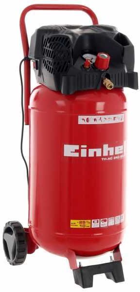 einhell th-ac 240/50/10 of - compressore aria elettrico portatile - motore 2 hp - 50 lt oilless