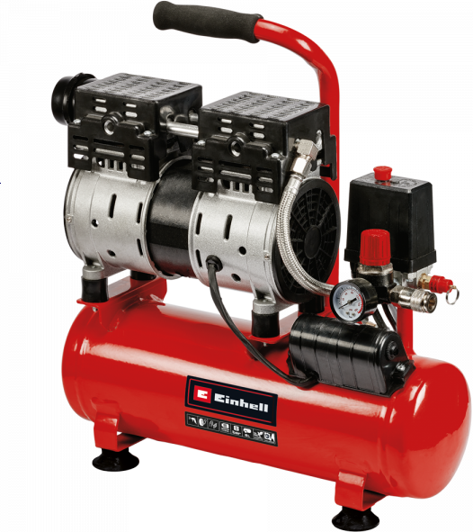 einhell te-ac 6 silent - compressore aria elettrico silenziato