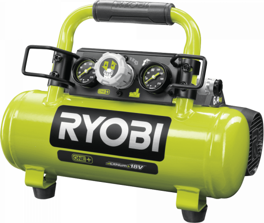 ryobi r18ac-0 - compressore portatile a batteria - 18v - senza batterie e caricabatterie