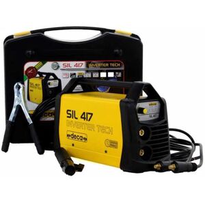 Saldatrice inverter Deca SIL 417 - 170 Amp max - alimentazione 230 Volt -kit di utilizzo